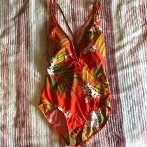 2/$25 Kona Sol Tropical One Piece Swimsuit